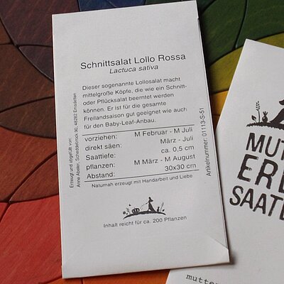 Schnittsalat Lollo Rossa