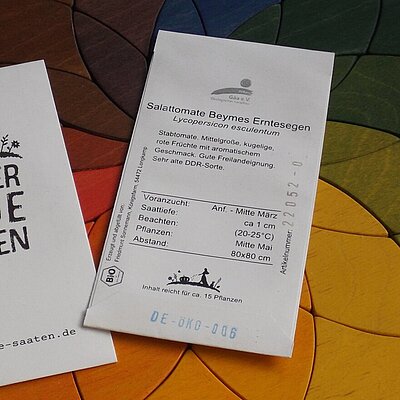 Salattomate Beymes Erntesegen