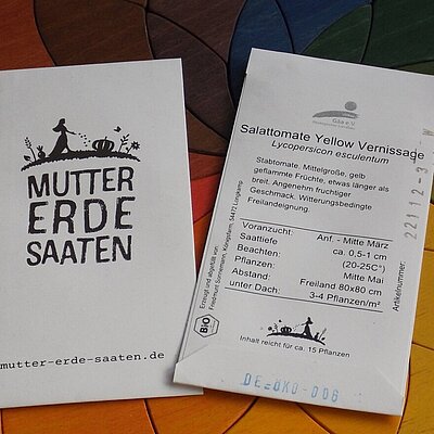 Salattomate Yellow Vernissage